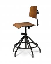 FQZ113000 - Bükk rétegelt lemez szék lábtartóval - Szín: fekete RAL9011