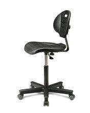 FQZ221100 - Poliuretán szék görgőkkel - Szín: fekete RAL9011