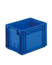 FPC505100 - ODETTE KLT műanyag láda perforált fenéklappal - DIM. MM W=400 D=300 H=280 - Szín: kék